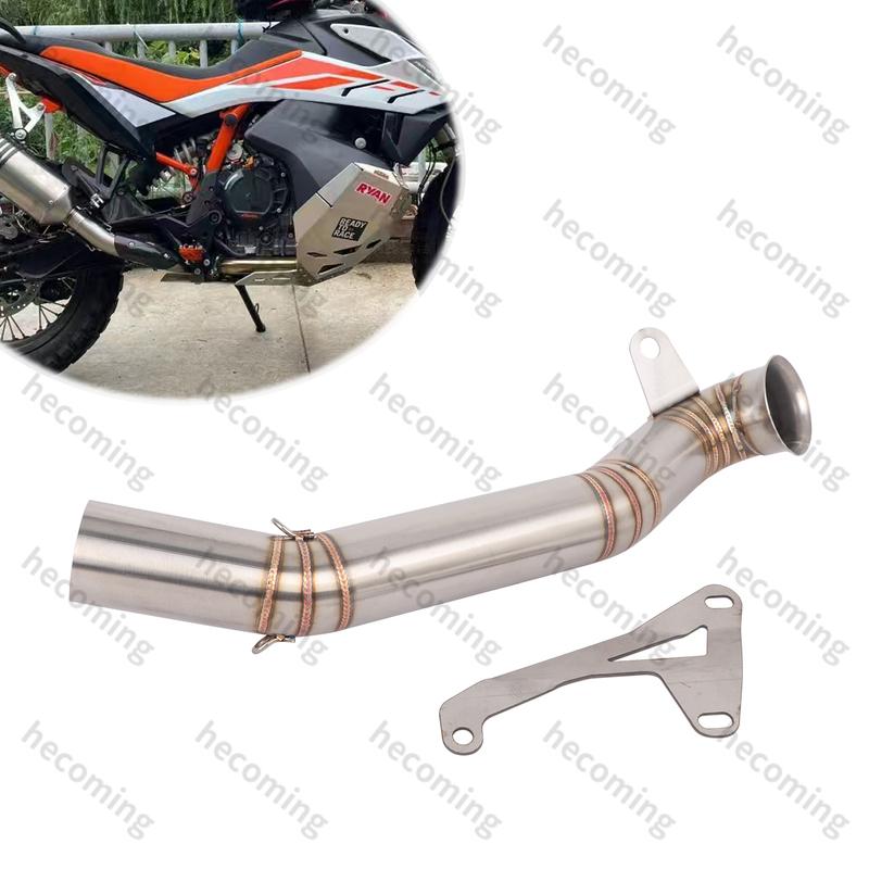Slip On For KTM DUKE 790 ADV Moto Escape Exhauts Connect 51mm Muffler Middle Link Pipe