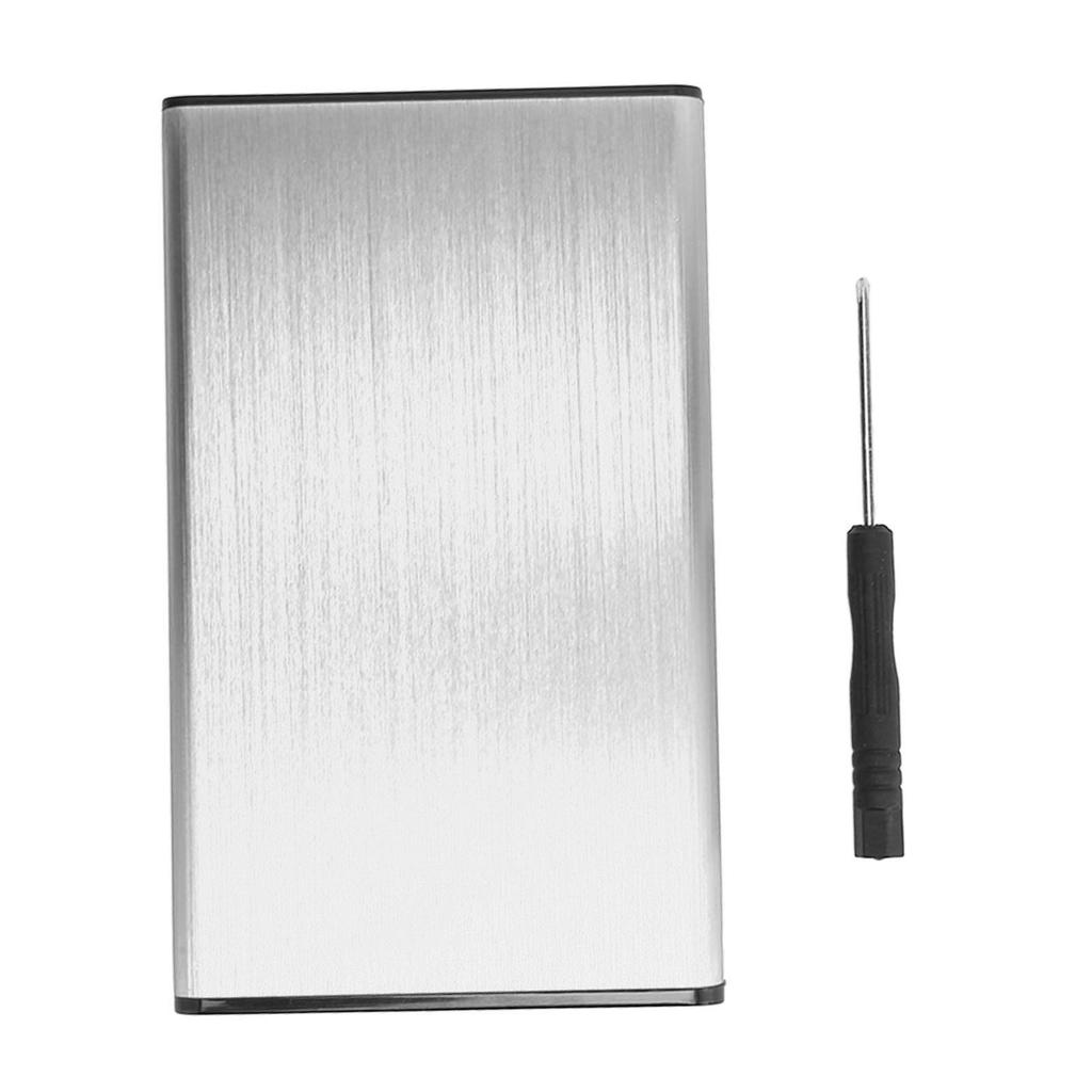USB3.0 Hard Drive Enclosure Portable 2.5 Inch SATA Aluminum Alloy Computer Hard Drive Case Black