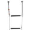 Marine 2 Step Ladder Telescopic Stainless Steel Dropped Ladder for Boat Yacht