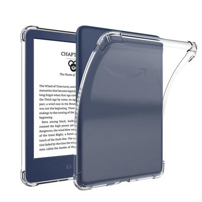 Прозрачный силиконовый чехол для For Kindle Paperwhite6 54321 2024 Защитная оболочка Funda Противоударный чехол для Kindle 11-го поколения 6/6,8 '' Обложка