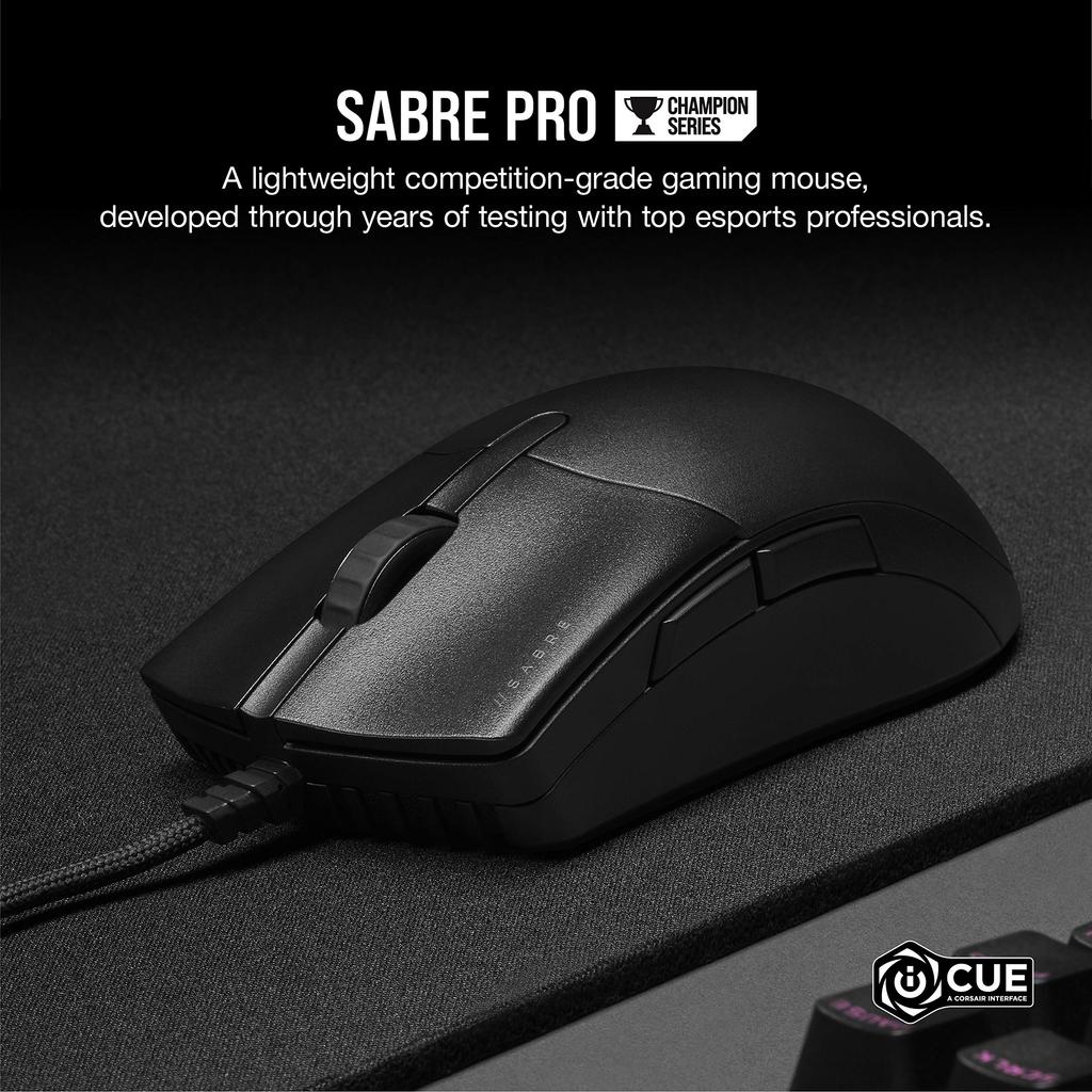 CORSAIR SABER PRO CHAMPION SERIES Gaming Mouse FPS/MOBA CH-9303101-AP