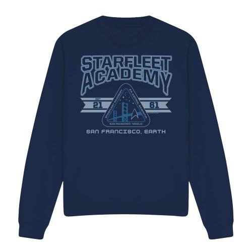 Star Trek Unisex Adult Starfleet Academy Earth Sweatshirt