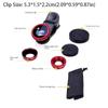 0.67X Wide Angle Mobile Phone Lens with Clip Phone Camera Lens Kit Portable Phone External Lens