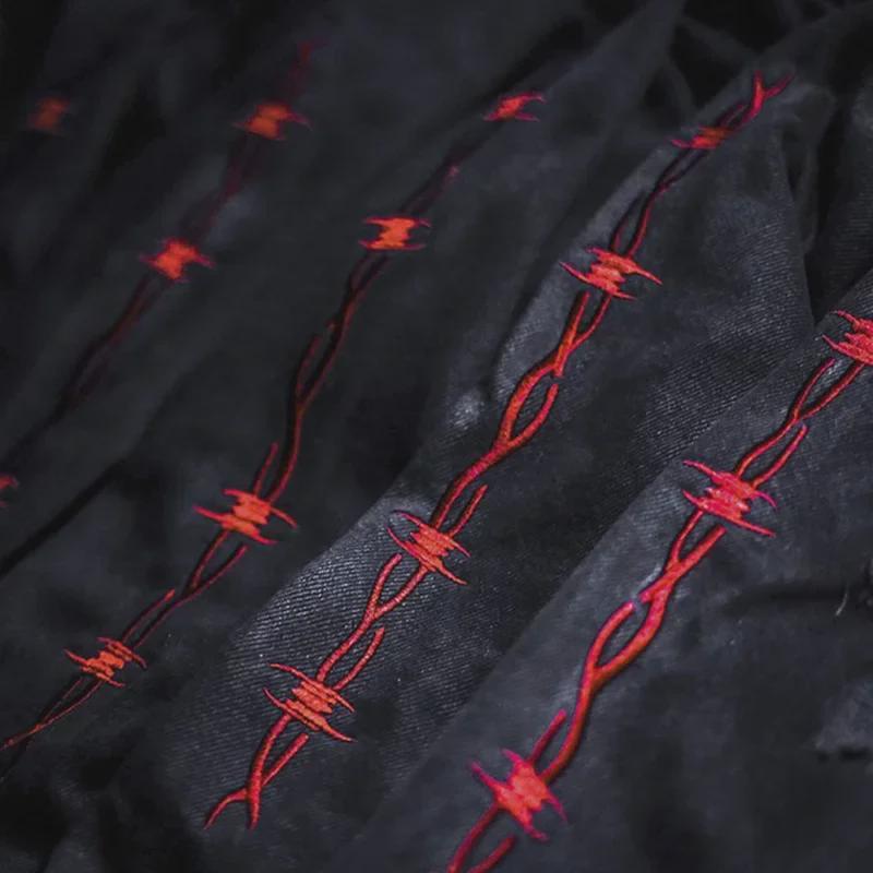 Джинсовая куртка с принтом «Череп» в европейском и американском стиле — мужское пальто с длинными рукавами и лацканами, большой размер, универсальное решение для весны и осени.