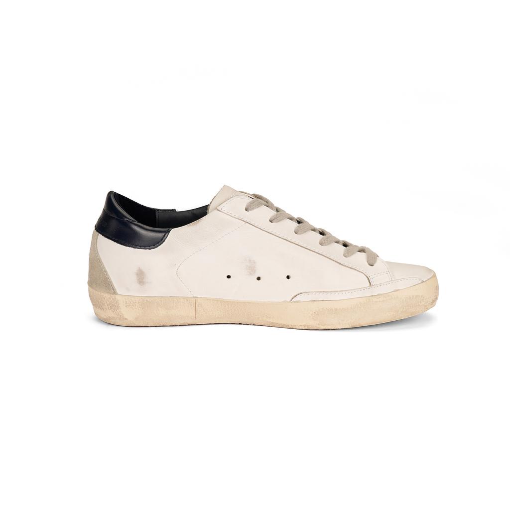 GOLDEN GOOSE Super-Star Белый Лед Ночной Синий Женские GWF00102.F000311.10270