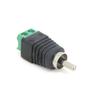 5 шт. RCA мужской женский клеммный блок CAT5 для камеры CCTV видео балун RCA женский или мужской разъем AV винтовой разъем