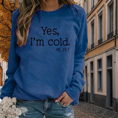 Осенне-весенняя одежда с индивидуальным принтом букв, свитер, топы для женщин, круглый вырез, длинный рукав