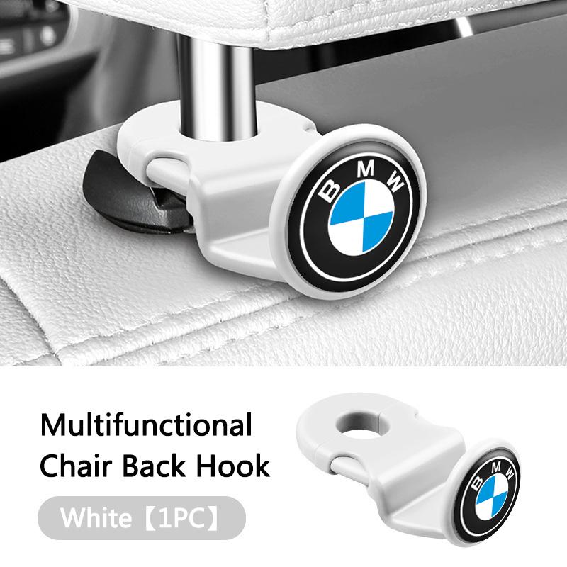 Car Interior Hanging Storage Hook Clips Organizer For BMW X1 U11 X7 G07 XM G09 i7 7 Series G70 LCI iX I20 U06 G81 M3 Sticker VFHJQ1