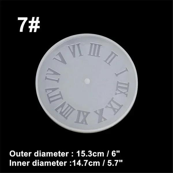 Clock Silicone Mold for Jewelry Clock Resin Silicone Mold Handmade Tool DIY Epoxy Resin Molds Diy Accessories