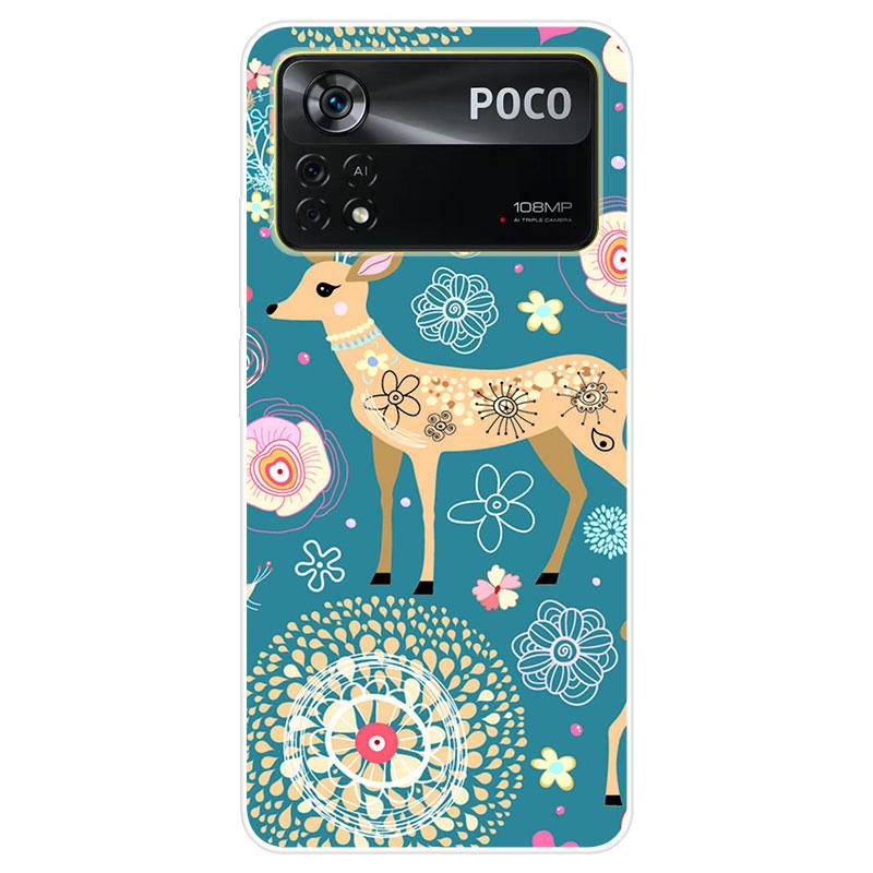 Для Xiaomi Poco X4 Pro 5G силиконовый чехол из ТПУ мягкий чехол для телефона для Xiaomi Poco M4 Pro 4G чехол