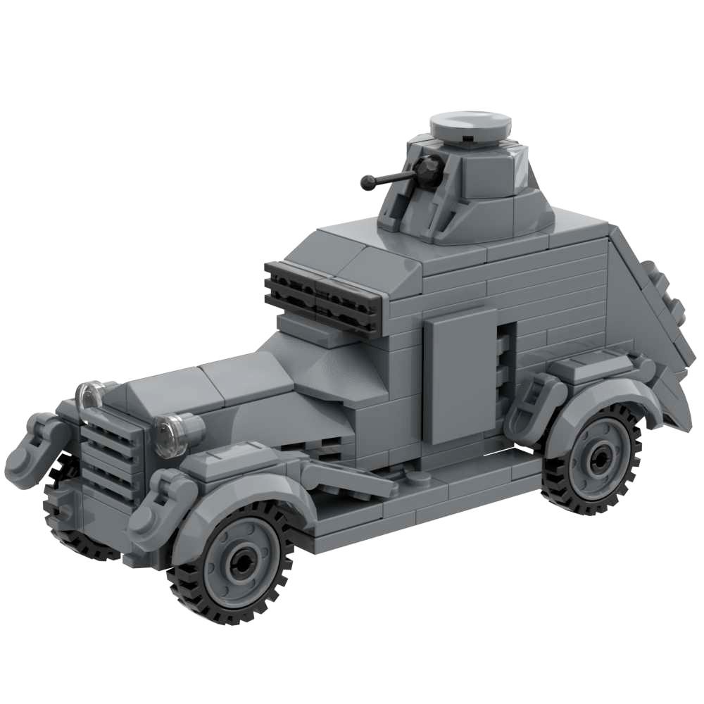 Военный Строительный Блок Игрушка Японская Армия Бронеавтомобиль Wolseley-Sumida Тип 2 KA-MI Амфибийный Танк Тип 3 Набор Кирпичиков