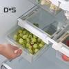 Pull-out Fridge Drawer Organizer Storage Box Large Capacity Easy Installation Transparent Refrigerator Storage Drawer Bin