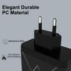 Быстрое зарядное устройство PD 25 Вт на 6 портов: 3 USB, 3 PD 55 Вт с QC3.0 – Штекеры EU, UK, AU