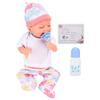 Reborn Baby Doll 18 Inch Lifelike Newborn Infant Doll with Clothes Pacifier Gift Collection for