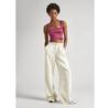 Loose St Ecru High Waist Trousers