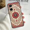 Персидский ковер цветочный узор для Realme 12 Pro Plus 11 10 9 C67 C55 C53 C35 C33 C30 C25s C21Y C15 GT3 GT5 GT Neo 5 чехол