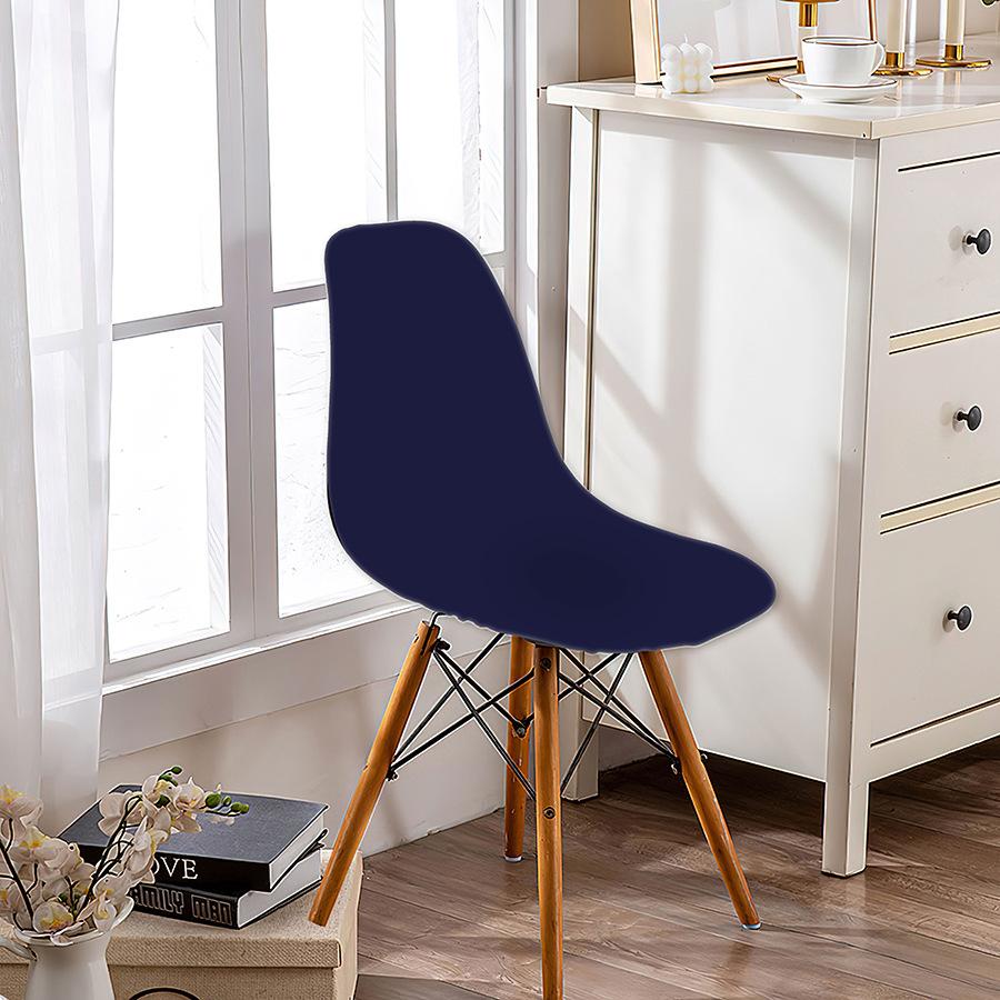 Эластичный чехол на стул-ракушку Чехол на стул Eames Чехол на стул Съемная защита сиденья Для кухни Офисов