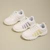 2025 осень новые спортивные папины кроссовки маленькие белые туфли женские водонепроницаемая кожа толстая подошва увеличивающие рост повседневные беговые женские туфли