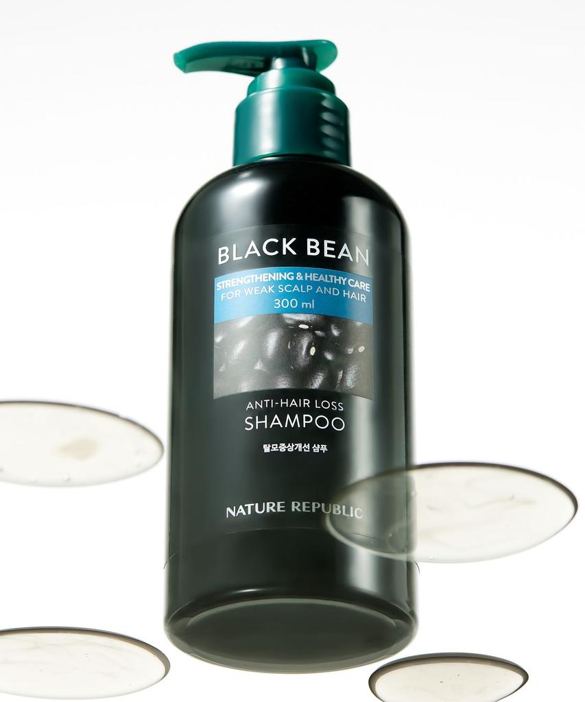 [SET] Black Bean Large Capacity Hair Loss Symptom Improvement Shampoo Total 820ml (520ml+300ml)
