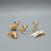 Exquisite Mini Corgi Resin Doll Car Decoration Accessories Auto Interior Ornament Cute Gift Tabletop Puppy