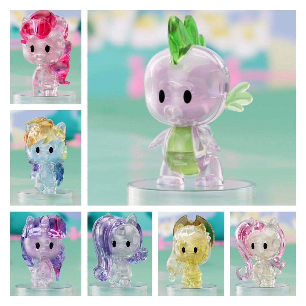 Кристальные строительные блоки для подростков Маленький пони Кристальная строительная модель Игрушки