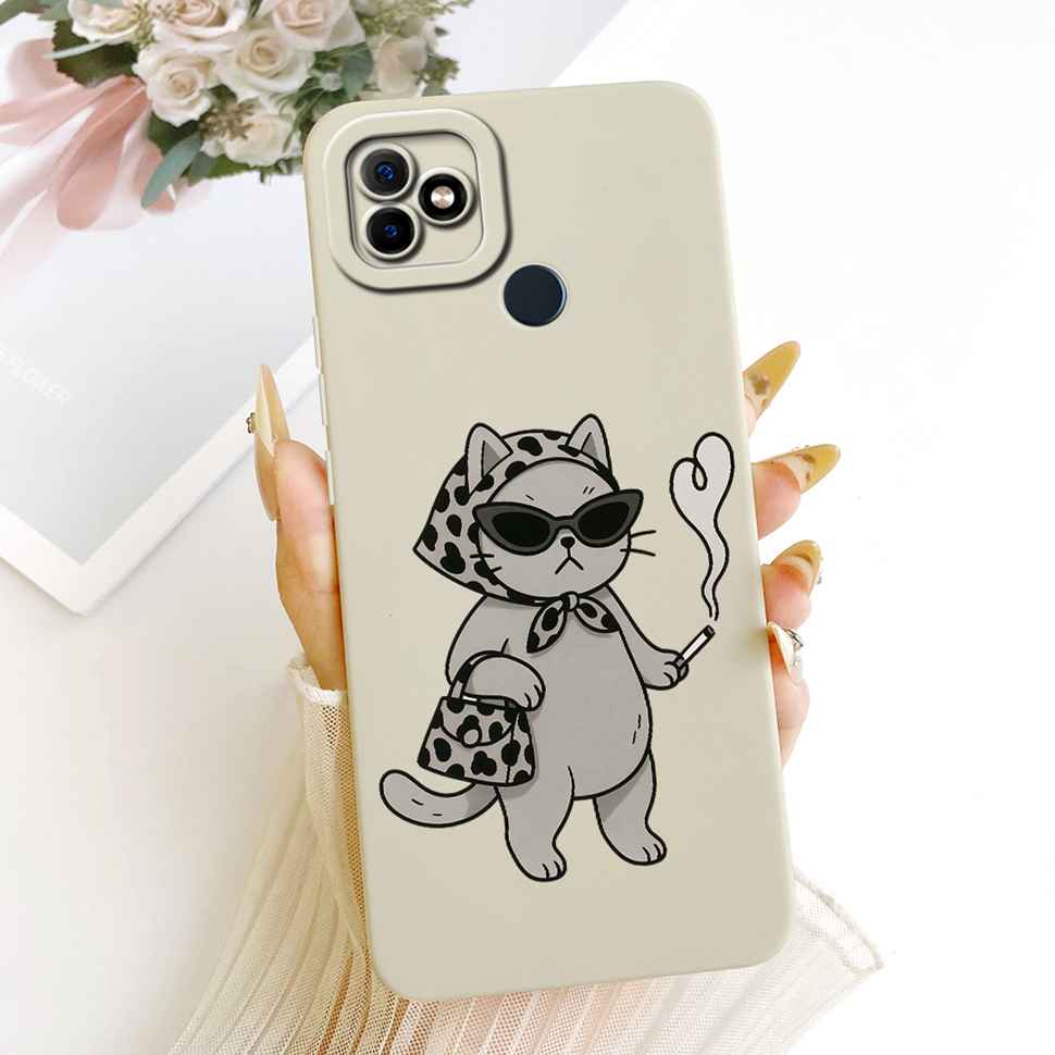 Cover For ITEL P36 2020 Case Cute Cat Butterfly Soft Silicone Phone Protective Shell For ITEL P 36 P36 Cases ITELP36 Coque