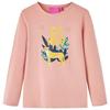Kids' Long-sleeved T-shirt Light Pink 92/104/116/128/140