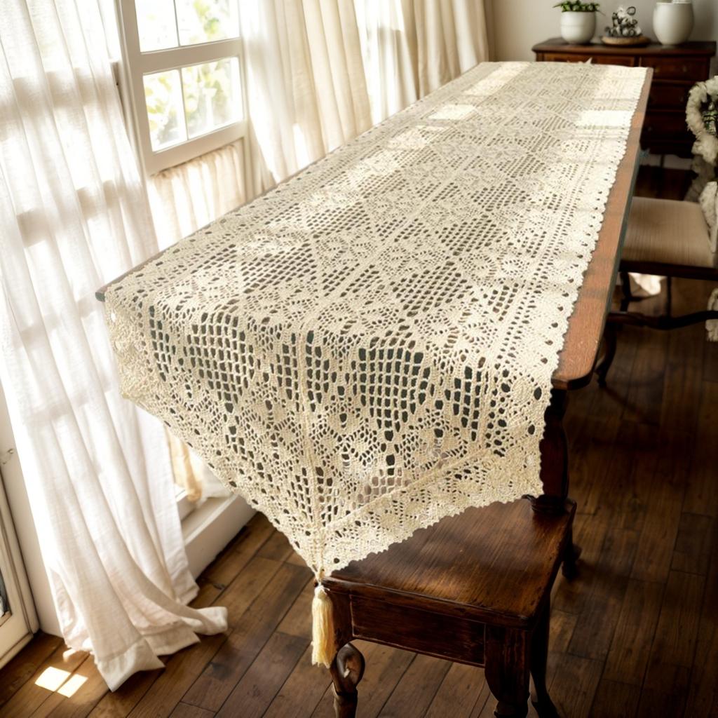 38*180 см Белая Роза Цветы Вышивка Скатерть Обложка Свадебный Чай Кофе Обеденная Скатерть Кухонная Вечеринка Рождественский Домашний Декор