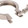 304 Precision Cast Sanitary Clamp Stainless Steel Quick Opening Pipe Clamp Quick Installation Clamp Set Quick Installation Clamp