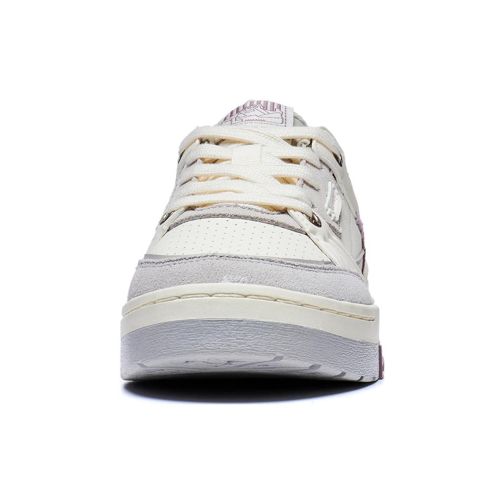 Кроссовки женские Li Ning Journey 1.5 с нескользящей подошвой, износостойкие, белые, серые, фиолетовые AGCT266-1