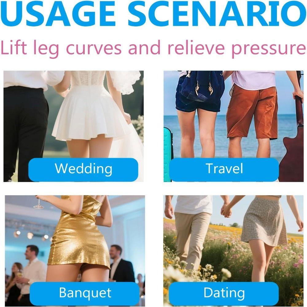 10pcs/box Invisible Leg Patch Waterproof Instant Lift Patch New Thigh Lift Tape  for Legs