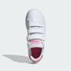 Adidas Children [ADVANCOURT SHOES] Footwear White Sneakers Sportswear Unisex EF0221 Footwear White/Real Pink/Footwear White