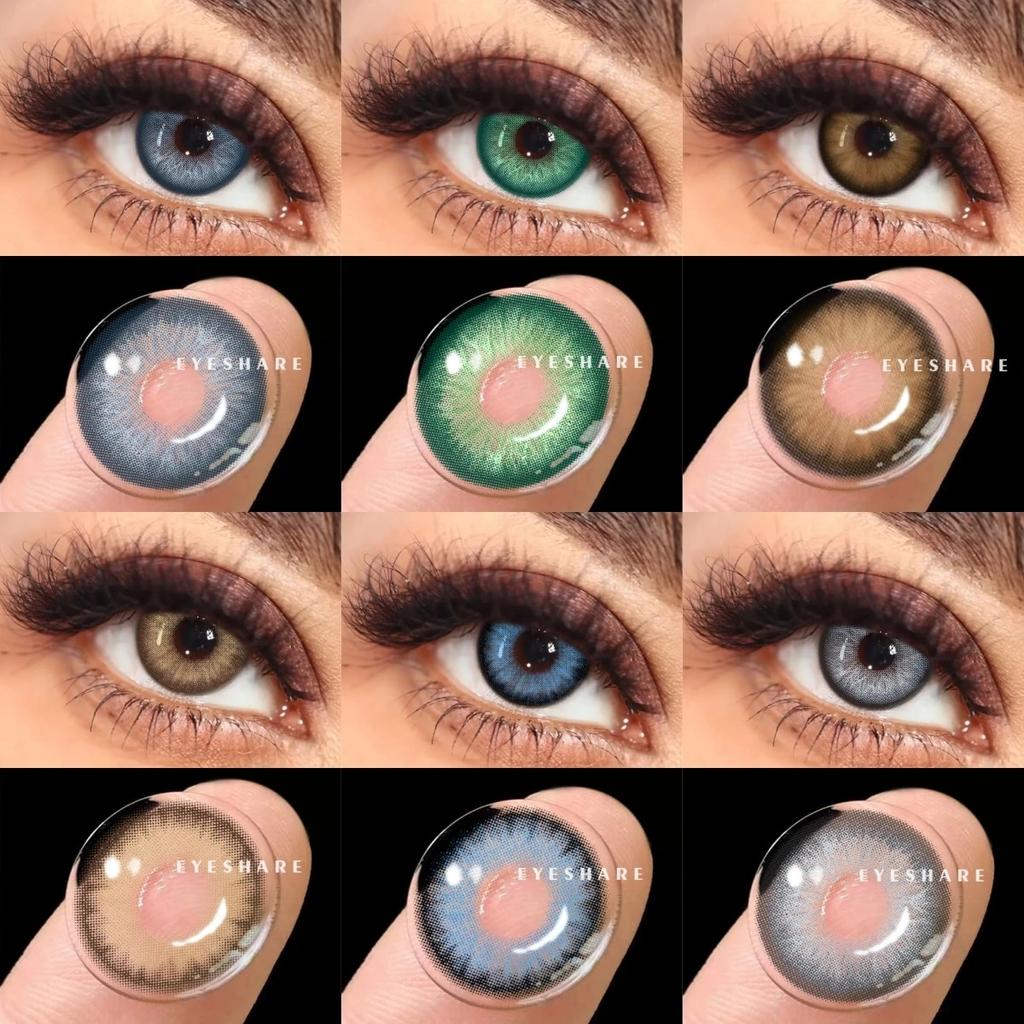 AMARA Fashion Colored Contact Lenses Natural Look Green Eye Lenses Gray Contact Gray Lenses Fast Delivery Blue Eye Lens