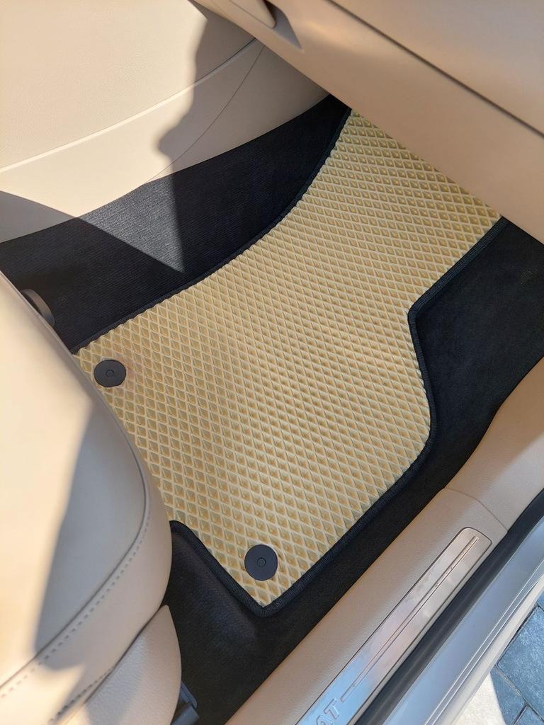Коврики EVA (EU, Бежевый) для Volkswagen Passat B7 2012-2015 гг