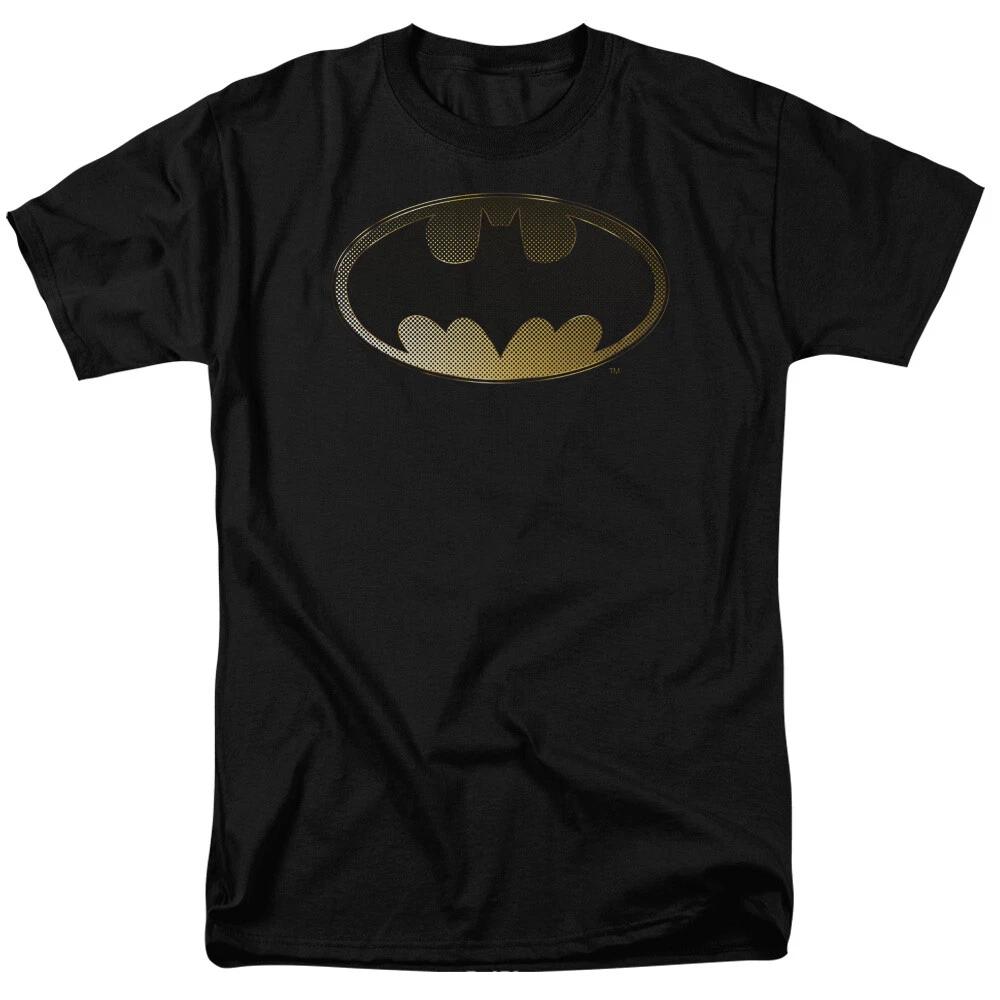 Batman "Halftone Bat Shield" T-Shirt - Regular or Sleeveless - to 6X