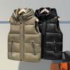 Модный мужской хлопковый жилет Осень/Зима: Универсальный, теплый, повседневный жилет-карго со съемной яркой поверхностью.