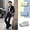Впитывающие кроссовки на пленочной подошве в стиле 'dad shoes' весна 2026 толстая подошва увеличивающие рост беговые кроссовки повседневные спортивные кроссовки