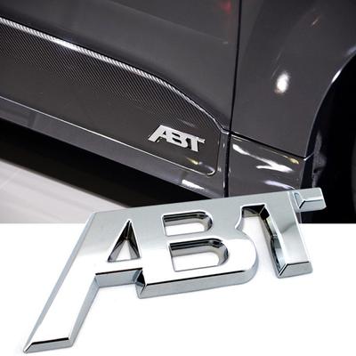 1 шт., боковое крыло багажника автомобиля, задняя наклейка с логотипом ABT, эмблема, значок, наклейка, автомобильный Стайлинг