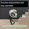 Precision Steel Tape Measure 5m 7.5m 10m Thickened Anti-Drop Self Locking Wear-Resistant Laser Ruler for Construction DIY Home