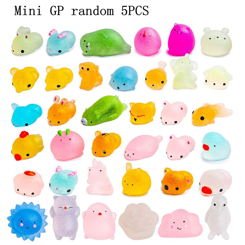 Мультяшные Животные Игрушки для Снятия Стресса Для Мальчиков Девочек День Рождения Подарок на Вечеринку Хэллоуин Фруктовые Животные Наполнитель Карнавал Детская Вечеринка Принадлежности