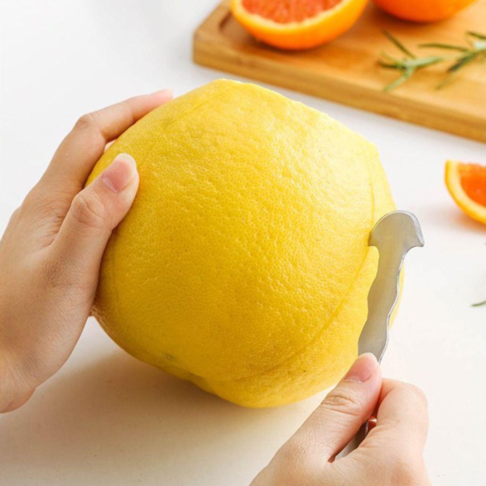 Rustproof Orange Peeler 304 Stainless Steel Pomelo Peel Remover Kitchen Gadget Citrus Peeler Lemon