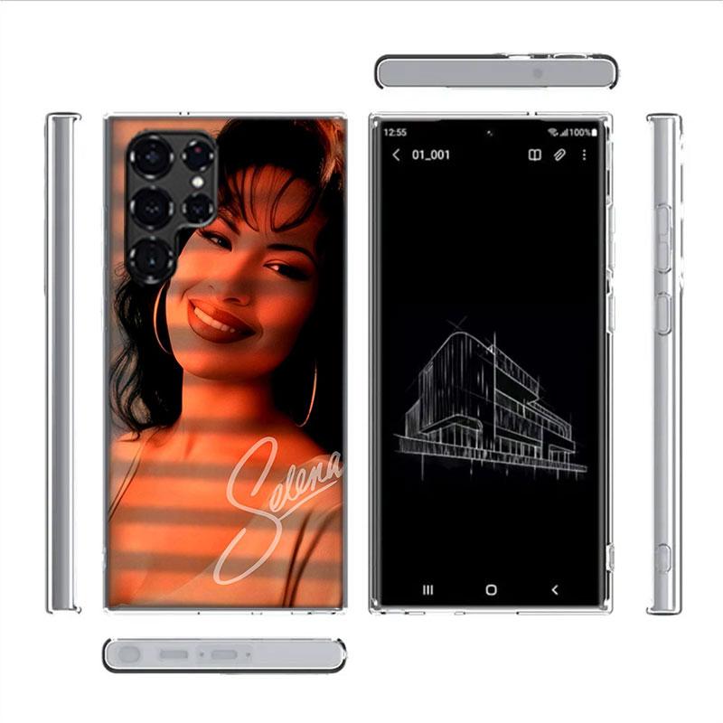 Чехол для телефона S-Selena Quintanilla для Samsung Galaxy S26 Ultra S25 Edge S24 S23 FE S21 Plus S20 S22 S10 Чехол TPU Capa Shell