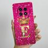 Чехол для телефона из жидкого силикона с буквой-короной для Realme 13 Pro Plus 13Pro 13ProPlus 5G, противоударный, с защитой объектива камеры, мягкая задняя крышка