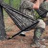 Low Down Hunting Seat Portable Lightweight Deer Hunting Hammock Chair Outdoor Folding Tree Seat Heavy Duty Camping Stool On Tree