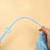 1PC Cat Toy Cat Teaser Stick Long Pole Cat Feather Cat Teaser Stick Self-hi To Relieve Boredom Pet Supplies