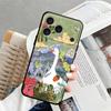 Мультяшный чехол Утка Кошка для Apple iPhone 17 Pro Max 15 Pro 7 8 XR XS MAX 14 11 16 13 12 Air Funda Чехол для телефона