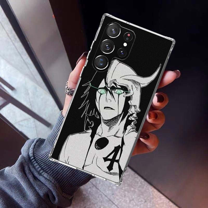 Чехол для телефона Bleach Улькиорра Сифер 4 для Samsung Galaxy S26 S25 Edge S24 S23 Ultra S22 Plus S21 S20 FE Мягкая задняя крышка из ТПУ Funda