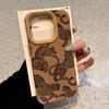 Яркий леопардовый узор, чехол для телефона из склеенной кожи для iPhone 17 16 15 14 Pro Max 13 12 11 XS XR X 16 Plus, противоударный бампер
