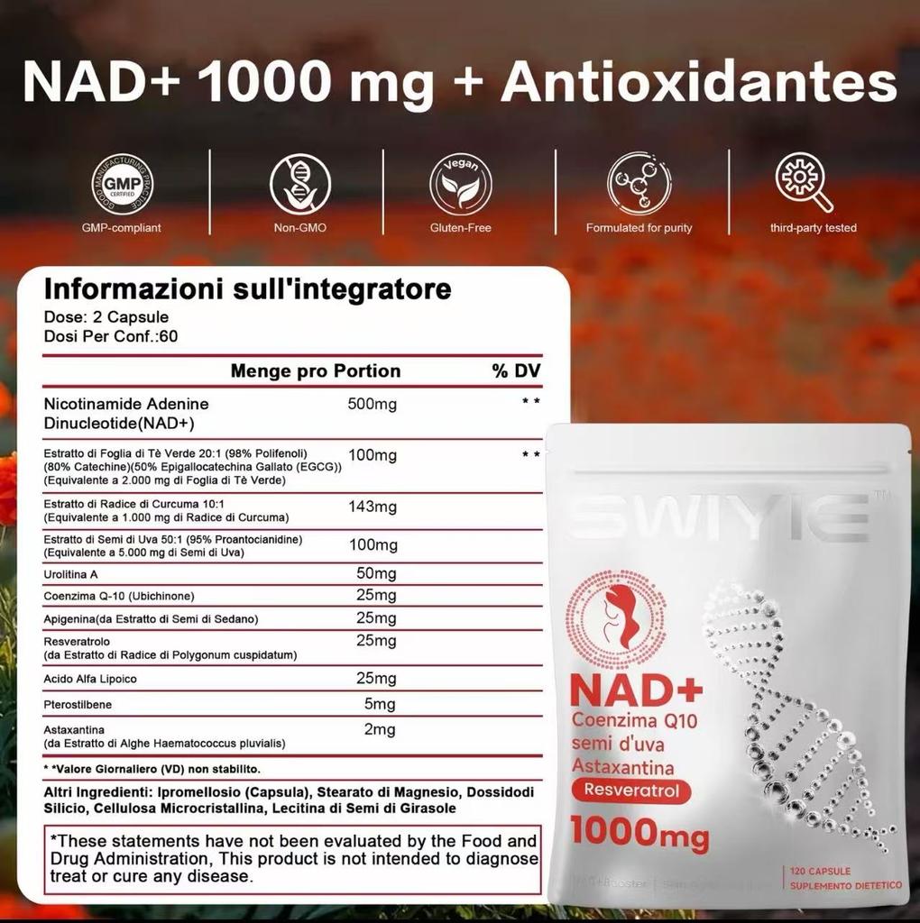 Swiyie-Nad Пищевая добавка со вкусом ягод - Липосомальный никотинамид рибозид