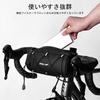 OIENNI Waterproof Bicycle Front Handlebar Bike Bag for Road Bikes and Mountain Lightweight Frame Storage Roll Bag with Shoulder Strap Bag, Bag, Bikes,